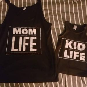 Mom and kid life tanks